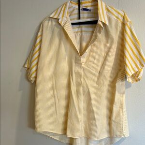 Retro Yellow Striped shirt
